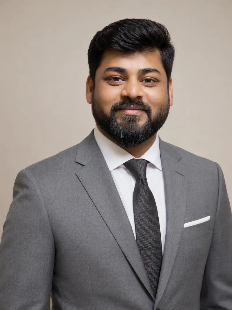 Professional portrait of Adarsh Singh